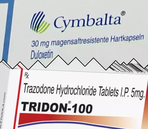 Cymbalta contra Trazodona