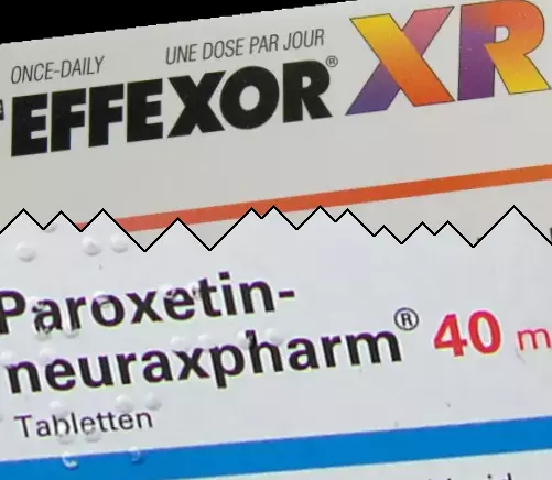 Effexor contra Paroxetina