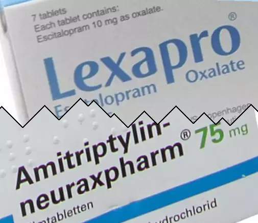Lexapro contra Amitriptilina