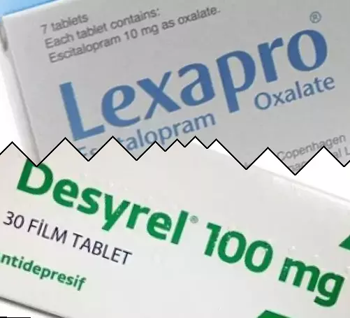 Lexapro contra Desyrel