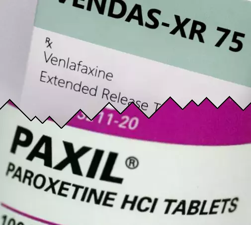 Venlafaxina contra Paxil